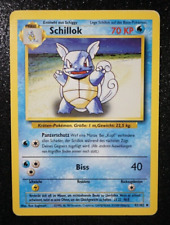 Pokémon SCHILLOK, bs 42 Basis deutsch Excellent - Good
