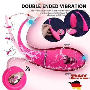 Vibro Ei mit Fernbedienung Vibrator Vagina Anus Massagegerät 10 Funktionen Dildo - Bild 1 von 24