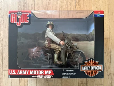 G.I. Joe Classic Collection – U.S. Army Motor MP Harley-Davidson Motorcycle NIB - Image 1 of 4