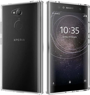 CUSTODIA SLIM COVER TRASPARENTE in SILICONE TPU per SONY XPERIA L2 - Immagine 1 di 3