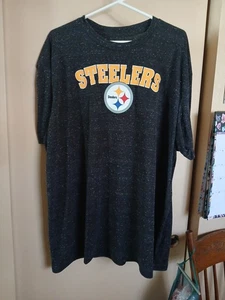 NFL Team Apparel Sleepwear Men's Short Sleeve Pittsburgh Steelers T-shirt  2XL  - Picture 1 of 3