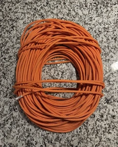 BlueWater Canyonator Canyoningseil - 9 mm x 100 m Orange Mix (brandneu) - Bild 1 von 3