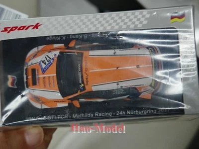 Spark 1:43 vw golf gti Nurburgring 2017 Resin Diecast Model Car Birthday Gifts - Immagine 1 di 4