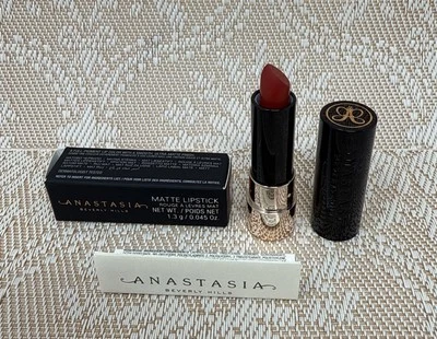 Anastasia Beverly Hills MINI MATTE Lipstick In Ruby 0.045 Oz BNIB  CJ 11 - Image 1 of 4