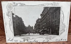 1903 TRAVELLED POSTCARD,TORONTO STREET , TORONTO SOUVENIR #CA - Picture 1 of 4