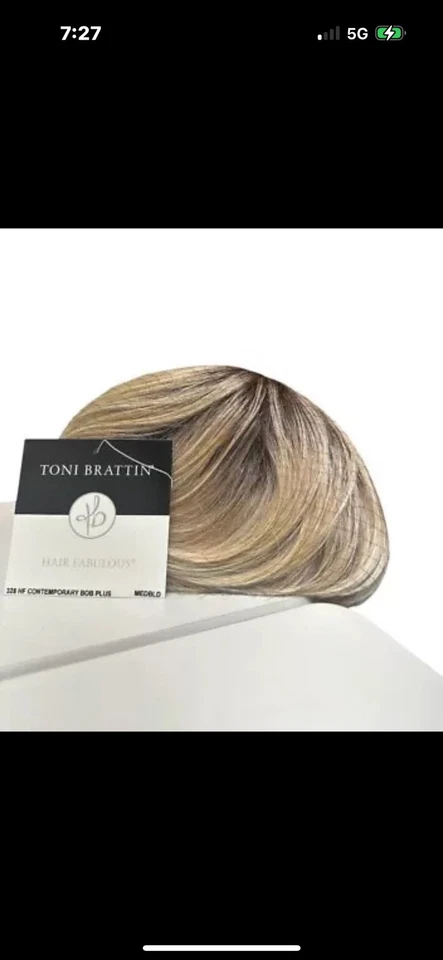 contemporáneo Bob Plus POR TONI BRATTIN RUBIA MEDIANA 301 REG HF Foto 1 de 1