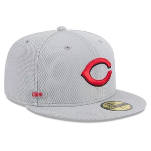 Authentic New Era MLB 9Fifty Fitted Cap Cinncinnati Reds 2025 Clubhouse Gray - Picture 1 of 5
