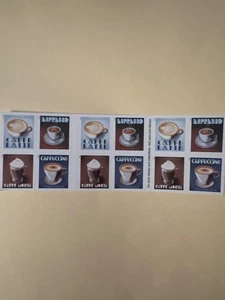 5569-72 MNH Booklet of 20 Forever First Class Stamps - Espresso Drinks - Picture 1 of 2
