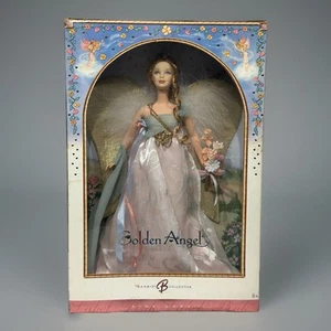 Mattel Golden Angel Barbie Pink Label Collector Designer Fantasy Doll Limited - Picture 1 of 6