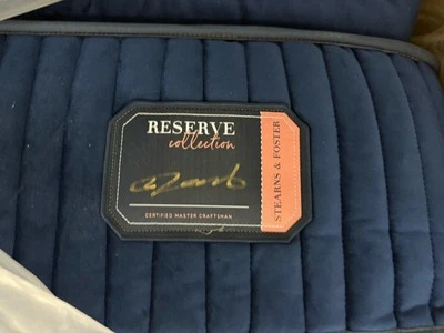 STEARNS & FOSTER RESERVE KING EURO PILLOWTOP SOFT MATTRESS NEW CLEARANCE + BONUS - Image 1 of 4