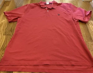 Brooks Brothers Men’s Original-Fit Short Sleeve Polo Shirt Cotton Red XL Collar - Picture 1 of 7
