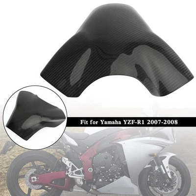 Protecteur de panneau de réservoir de gaz pour Yamaha YZF-R1 2007-08 Carbone' - Photo 1/4
