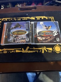 Tony Hawk's Pro Skater 1 And 2  Lot - Dreamcast CIB - Tested - Mint
