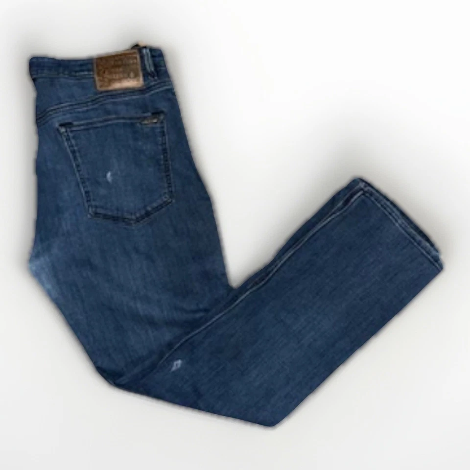 Volcom Vorta Slim Straight Jeans Men’s Blue Denim 38x33 Casual Skate Surf - Image 1 of 4