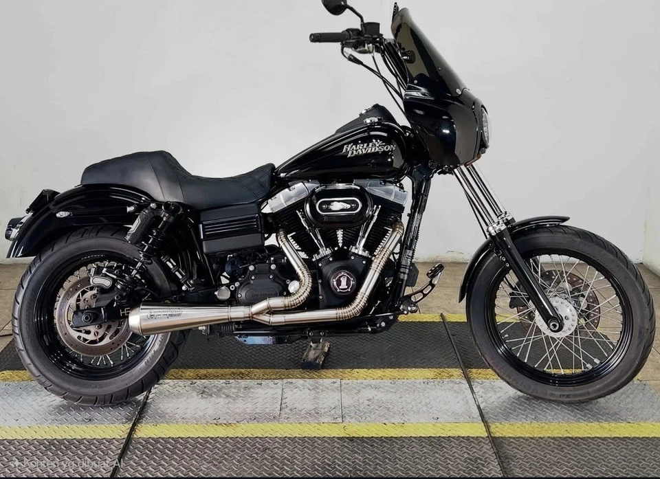 2-1 Exhaust System Harley-Davidson Dyna HD Street Bob FXDB 2006-2017  - Image 1 of 4