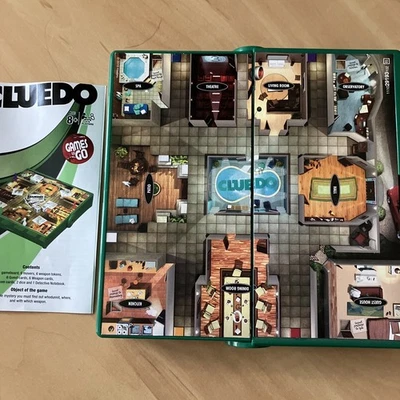 Mini "Cluedo" Games on the go "Travel Board game" Complete Game - Image 1 of 2
