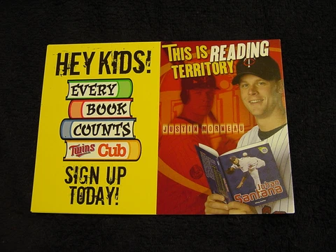 SUPER SCARCE Justin Morneau Item, Minnesota Twins, U DON'T HAVE IT!! Cover