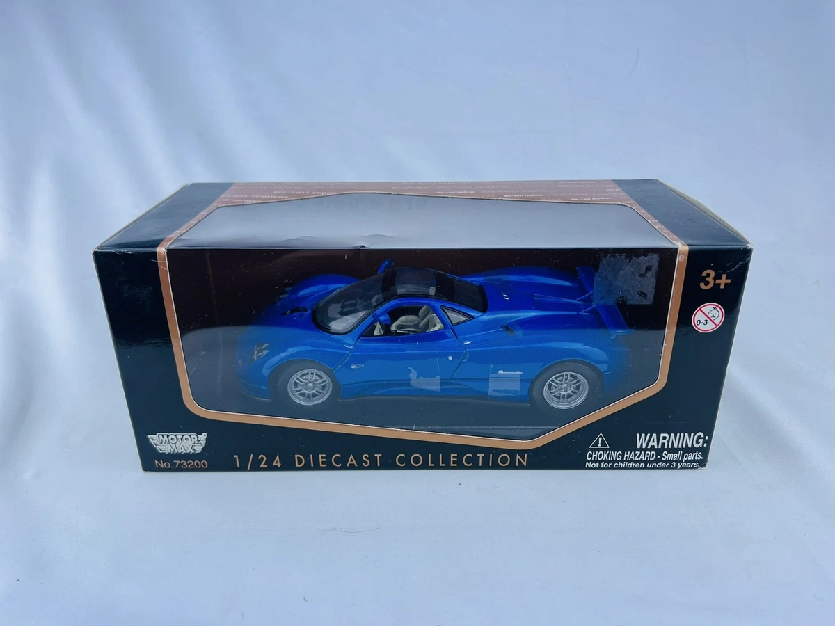 Pagani Zonda C12 1/24 ダイキャストモデルMOTOR MAX Amazon.com: Pagani Zonda C12 Black 1/24 Diecast Car Model by