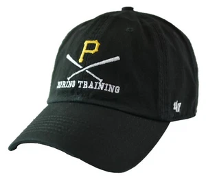 Pittsburgh Pirates '47 MLB Spring Training Cross Bone Black Cap, Relaxed Dad Mütze - Bild 1 von 8