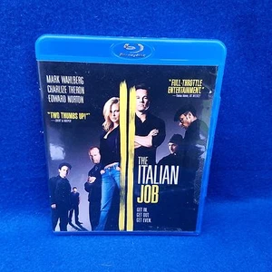 The Italian Job Blu-ray (2006) Action Movie Wahlberg Theron Norton Heist Film - Foto 1 di 2