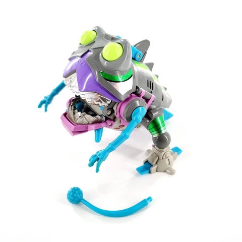 Vtg Transformers G1 Sharkticon Gnaw Action Figure Near Complete No Weapon Cover