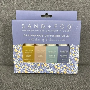 Sand + Nebel Duft Diffuser Öle 4er Set Ozean Vanille Zitrus Kokos Lavende - Bild 1 von 6