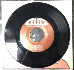 The Penguins - Hey Senorita / Earth Angel (Pre-Zip Address, Maroon Label) 1954 - Imagen 1 de 8