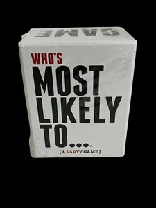 Who's Most Likely To... A Party Card Game 4 Players Game Night NEU - Bild 1 von 5