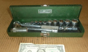 Vintage SK TOOLS, USA, 3/8" Ratschenantrieb, 3 ext. drehbar, Adapter, 9, Steckschlüssel, mechanisch - Bild 1 von 8