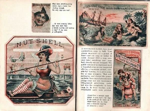 TRADING CARDS 19th Century CHILDREN'S TRADE ADVERTISING CARD 1958 PICTORIAL - Picture 1 of 2