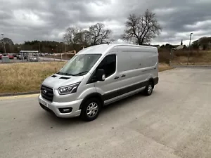 2021- 21 REG FORD TRANSIT 350 LIMITED/AUTO/NEW WET BELT APRIL 2024!FULL FORD S/H - Picture 1 of 24