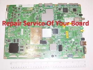 REPAIR SERVICE LG 84UB9800-UA Main Board EBT63079904 z854a No Picture Sound OK - Foto 1 di 1