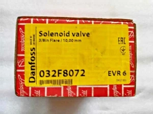 EVR 6 DANFOSS MAGNETVENTIL 3/8 ZOLL FLARE / 10,00 MM NEU IM KARTON NIEDRIGER PREIS EVR-6 - Bild 1 von 10