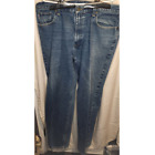 Carhartt Jeans Men 42X34 B460 Dvb Blue Relaxed Fit Straight Denim Pants Workwear