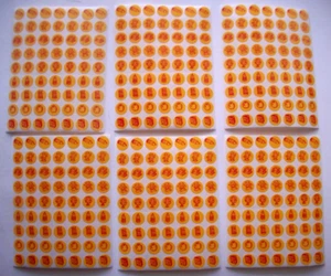 6 sheets of school supplies stickers - Picture 1 of 3