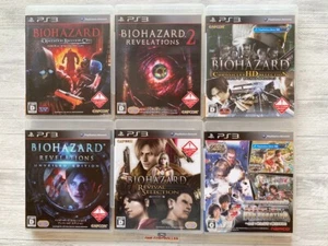 SONY PS3 Resident Evil Raccoon Revelations Revival Selection Chronicles & BIG 3 - Picture 1 of 14