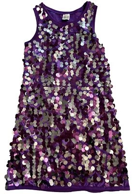 Disfraz de lentejuelas para niña vestido de baile recital espectáculo talla pequeña de 3 a 6 años (269.E) Foto 1 de 3