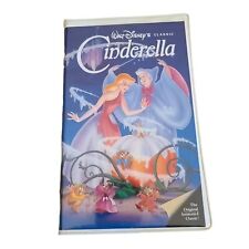 Cinderella Walt Disney VHS Black Diamond Classic 1988 Movie 