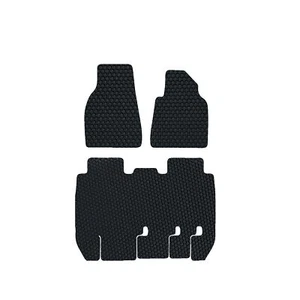 Alfombrillas de goma para coche Tesla Model X 2015-2021 de lujo a medida se adaptan genuinas - Imagen 1 de 7