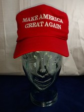 Brand New Official Trump RED CALI-FAME MAGA HAT, The Genuine USA Made W/Sticker