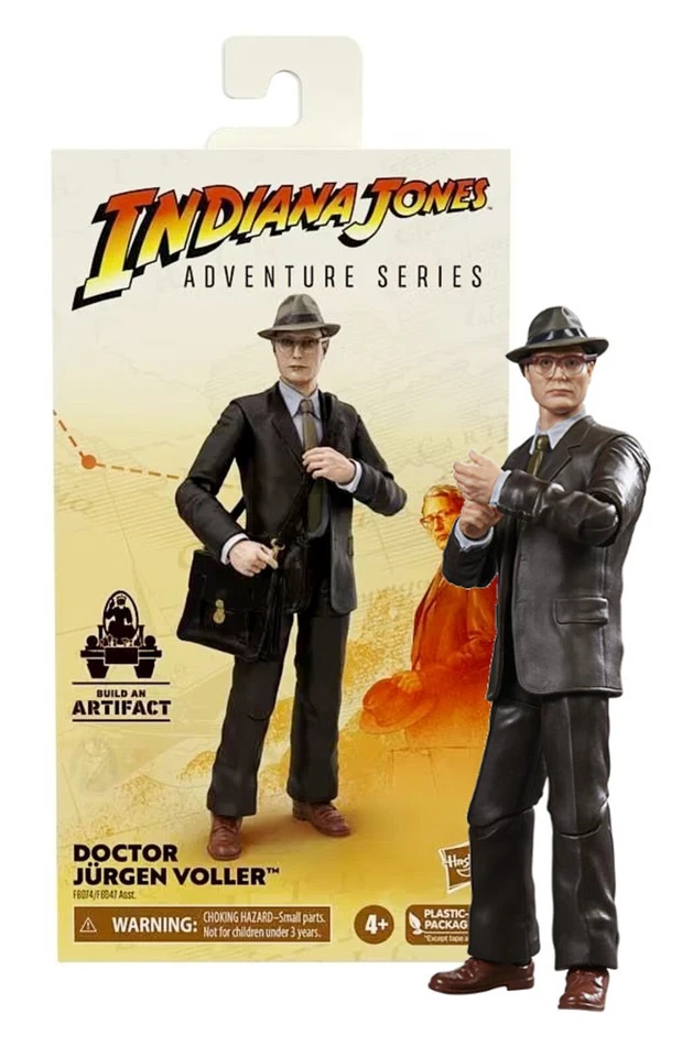 Figura Indiana Jones Adventure Series Doctor Jurgen Voller 6" Como Nueva en Caja Foto 1 de 1
