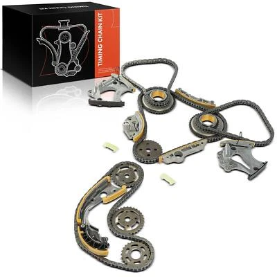 18pcs Engine Timing Chain Kit for Audi A4 2009-2015 A5 A6 S4 Q7 Supercharged  - Image 1 of 4