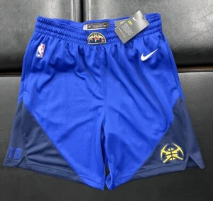 NEW Denver Nuggets Nike Swingman Statement Shorts NBA Size Large - Picture 1 of 9