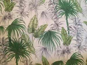 Druckstoff mit Junglemotiv Meterware - Bild 1 von 1