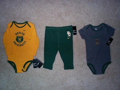 (2025-2026) NIKE Baylor Bears ($36) ncaa INFANT BABY Conjunto Jersey 18M 18 M Meses Foto 1 de 2