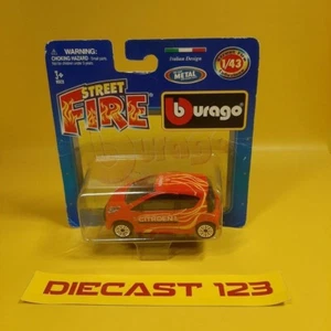 CITROEN C1 Red BBURAGO STREET FIRE Scale 1:43 - Picture 1 of 3