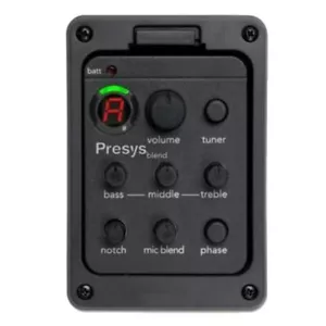 Presys Blend 301 Onboard Preamp Pickups EQ Tuner With Mic for Acoustic Guitar AU - Picture 1 of 12