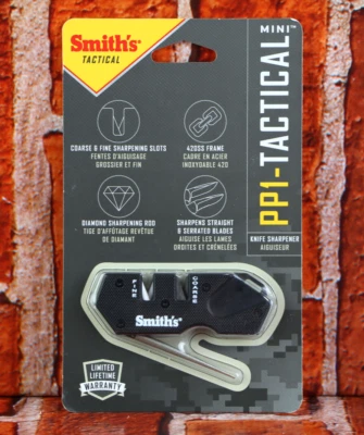 Afilador de cuchillos táctico Smith's Tactical 50982 MINI PP1 negro Foto 1 de 4
