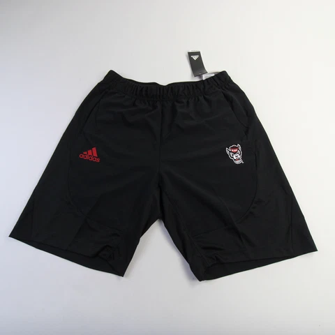 NC State Wolfpack adidas Athletic Shorts Men's Black New Cover