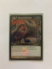World Of Warcraft TCG- Shard Of The Scale - Onyxia 27/33 Card w/ WOW Sleeve